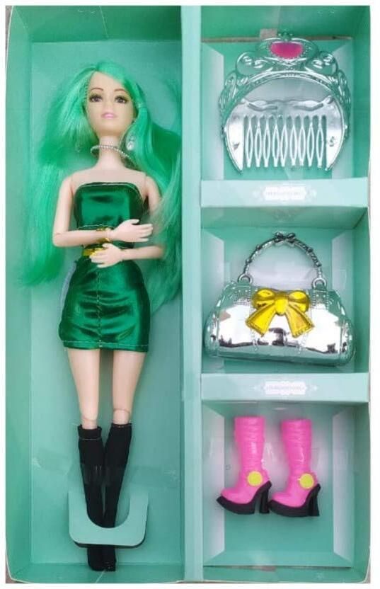 New Fashion Style Beauty Girl Toy for Kids with Foldable Hands Doll-image-29