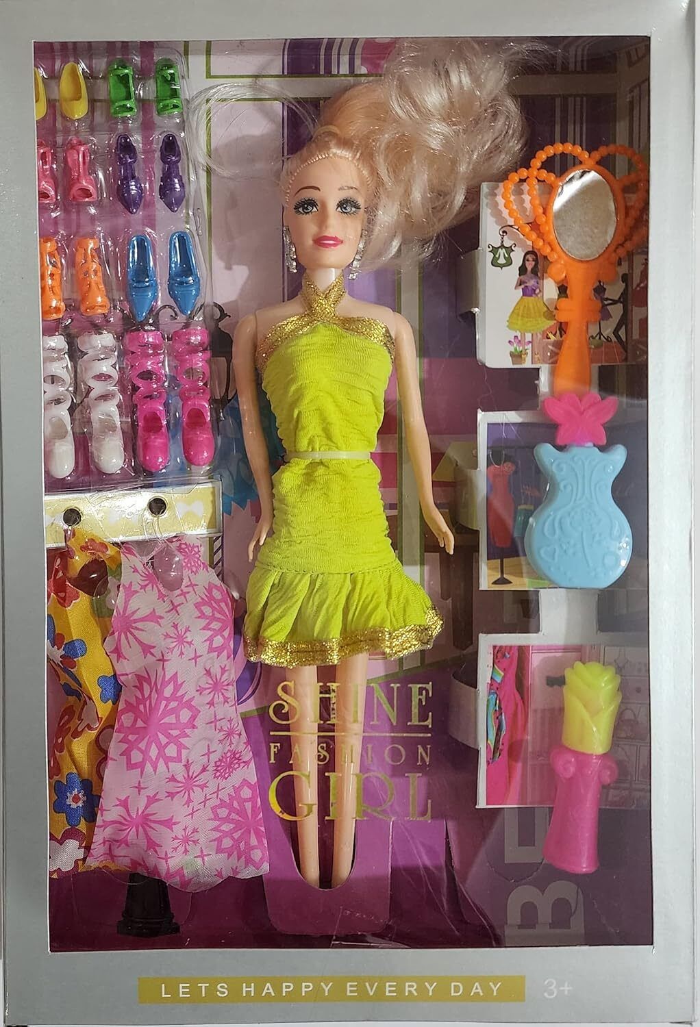 New Movable Doll Set With Foldable Hands & Legs Fashion Doll House-image-20