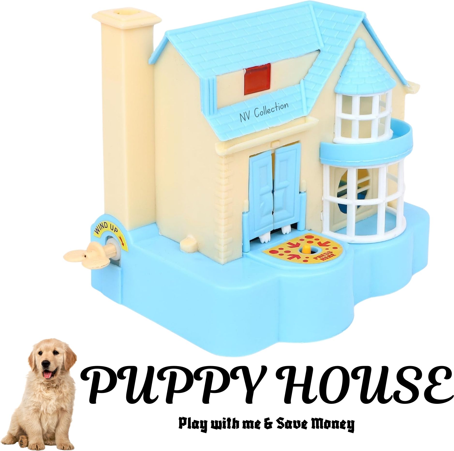 Cute Puppy Coin Bank for Children – No Electricity Needed-image-16