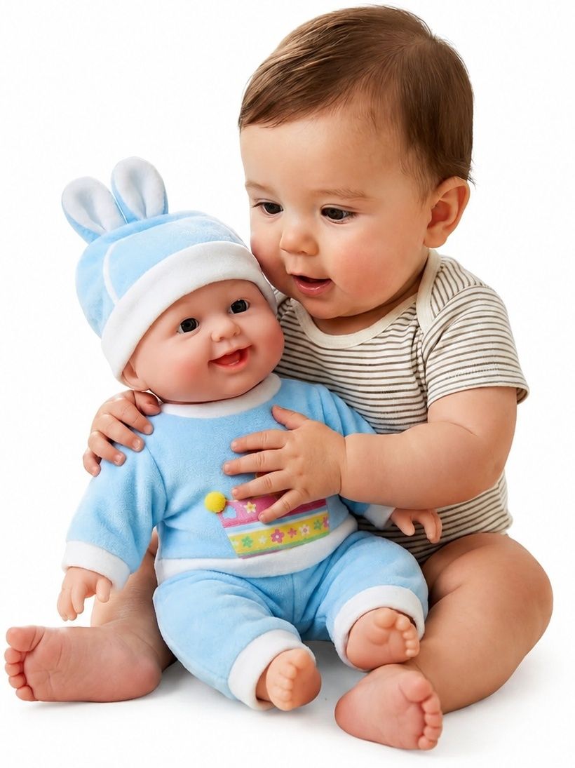 Musical Baby Doll Toy | Soft Talking Singing Doll for Kids | Pack of 1-image-27
