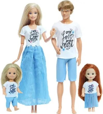 Attractive Family Doll Playset with Parents and Kids, Best Toy Gift for kids-image-38