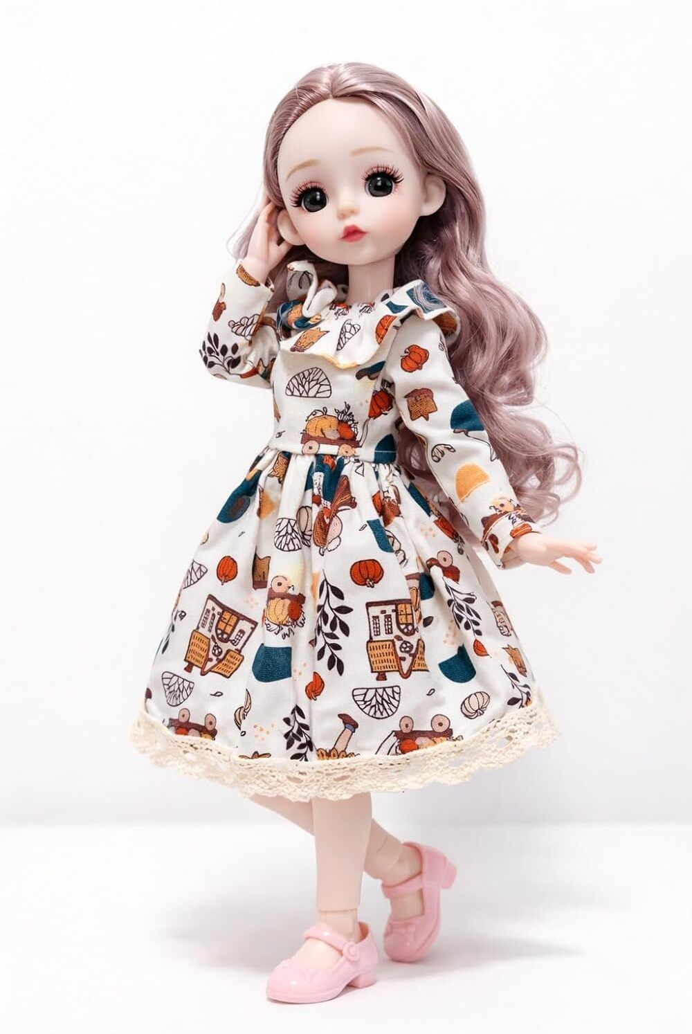 maadi Movable Joint Fashion Doll for Girls Best Rakhi & Birthday Gift Toy for Sister-picture-19