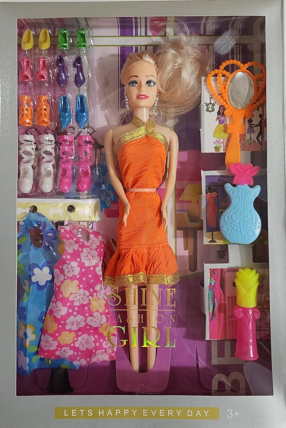 kidscorner New Doll Toy for Girl, Baby Doll Play Set for Kids, Birthday Gift-picture-22