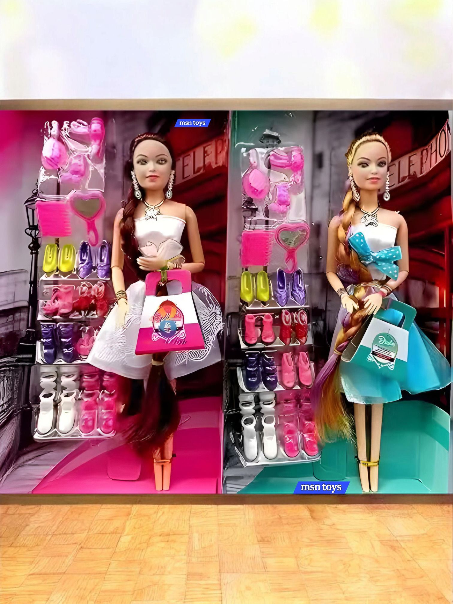 Stylish Long Hair Set Doll and New Angel Doll Set for Kids dp27