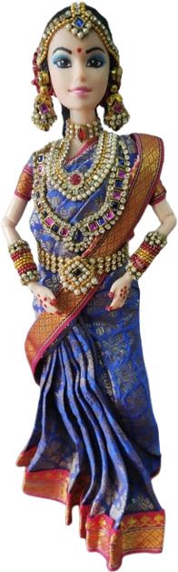 gvtoys Jewelled Saree doll-picture-5