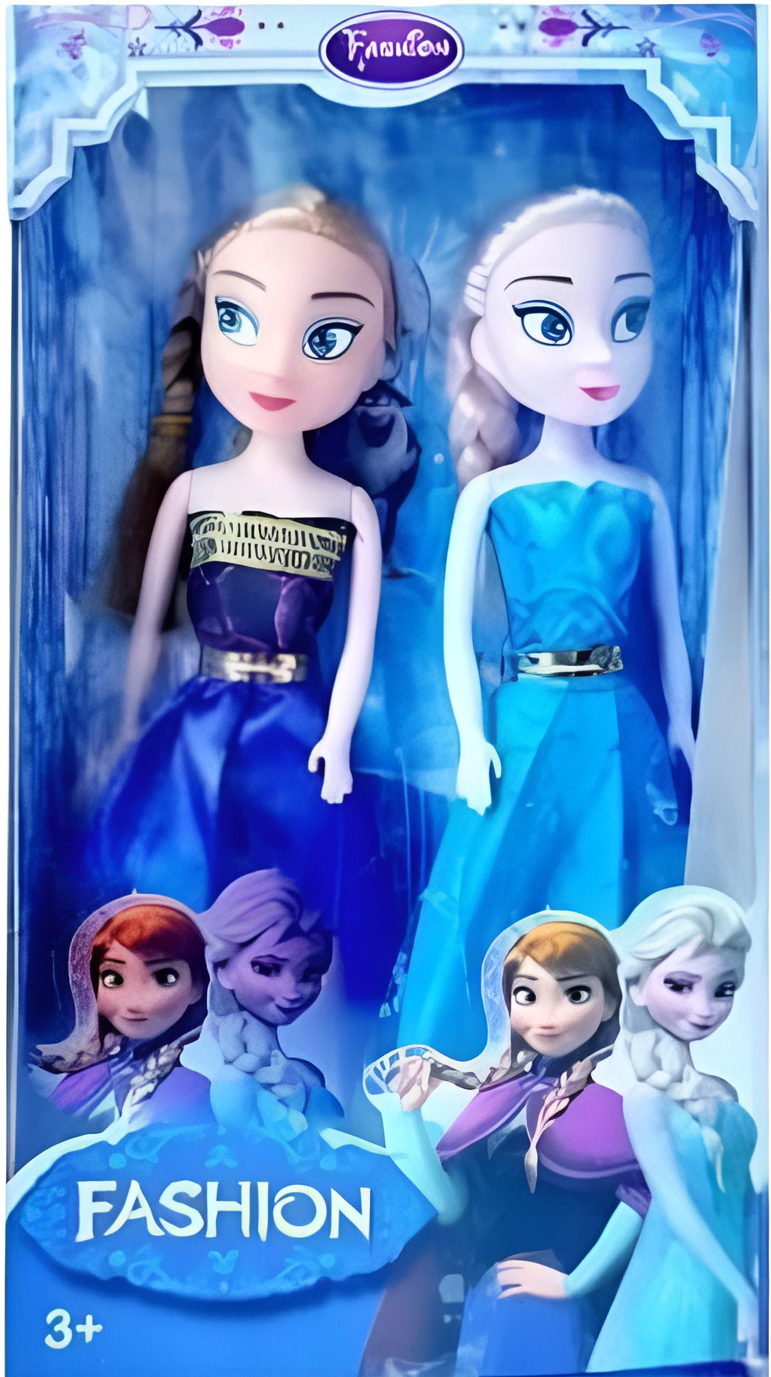 jyeshtha creation 2 Princess Dolls Girls/Kids | Frozen Sisters | Pack of 2 Dolls,-picture-28