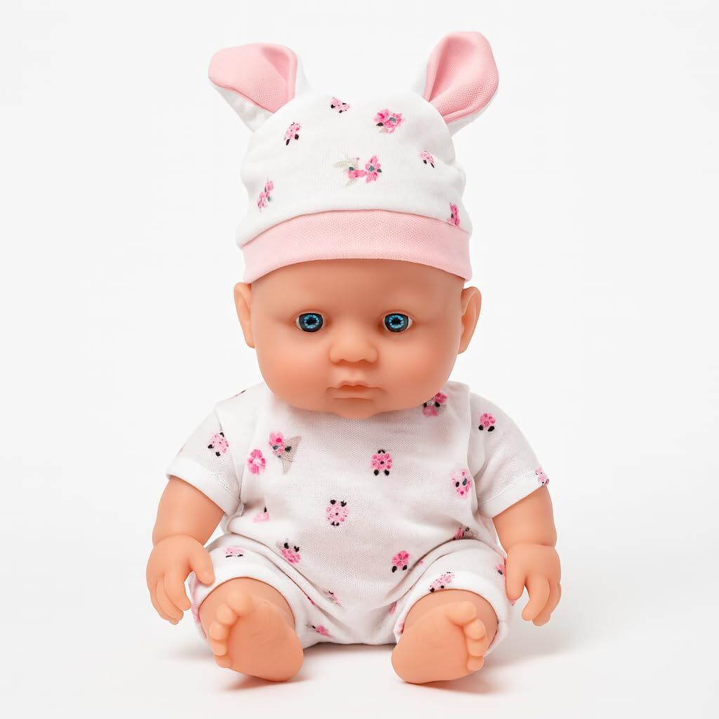 funblast Realistic Baby Doll for Toddlers | Pretend Play Doll with Rotatable Arms & Legs-picture-48