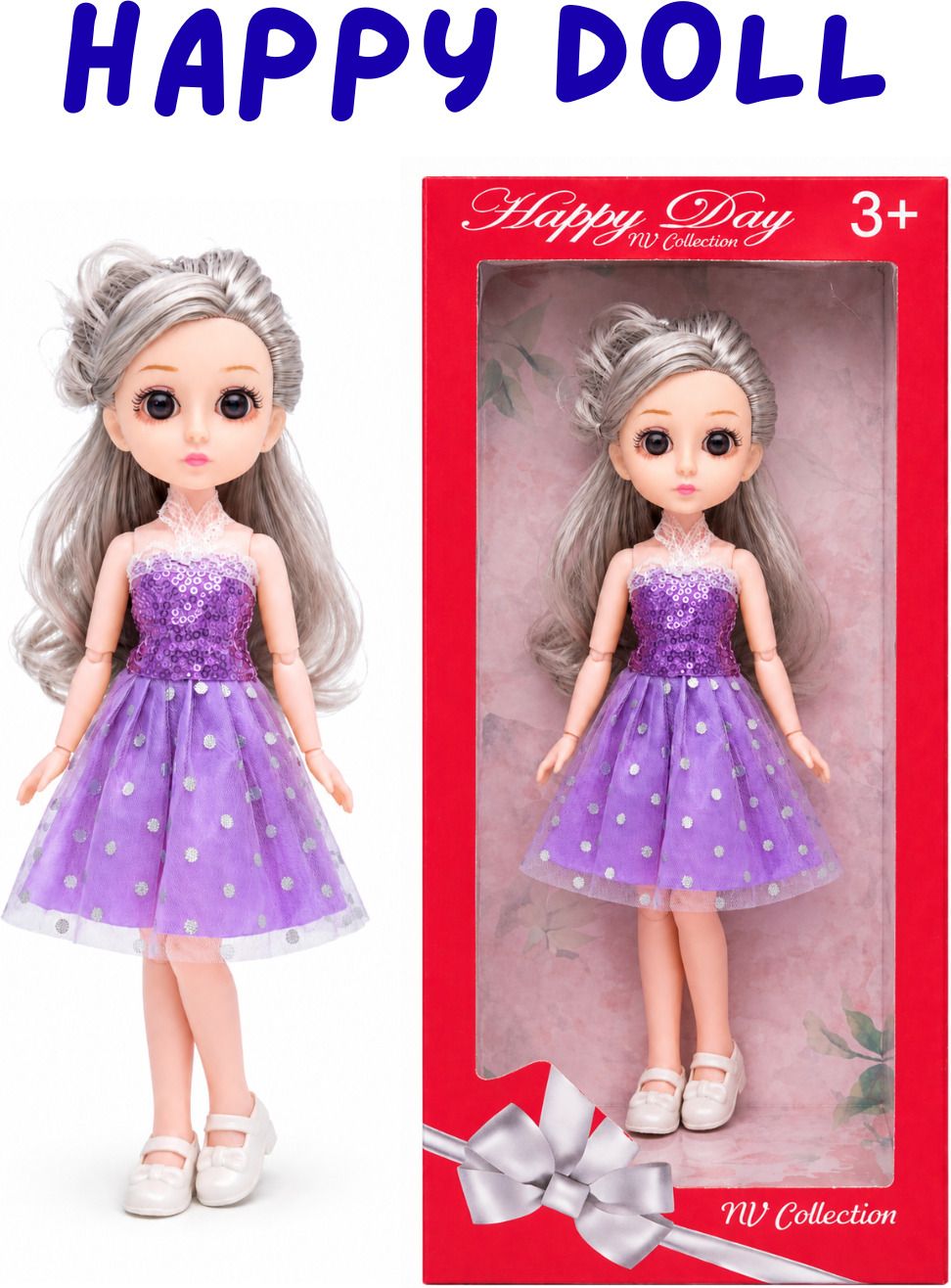 A doll with a cheerful gaze and radiant smile.-image-41
