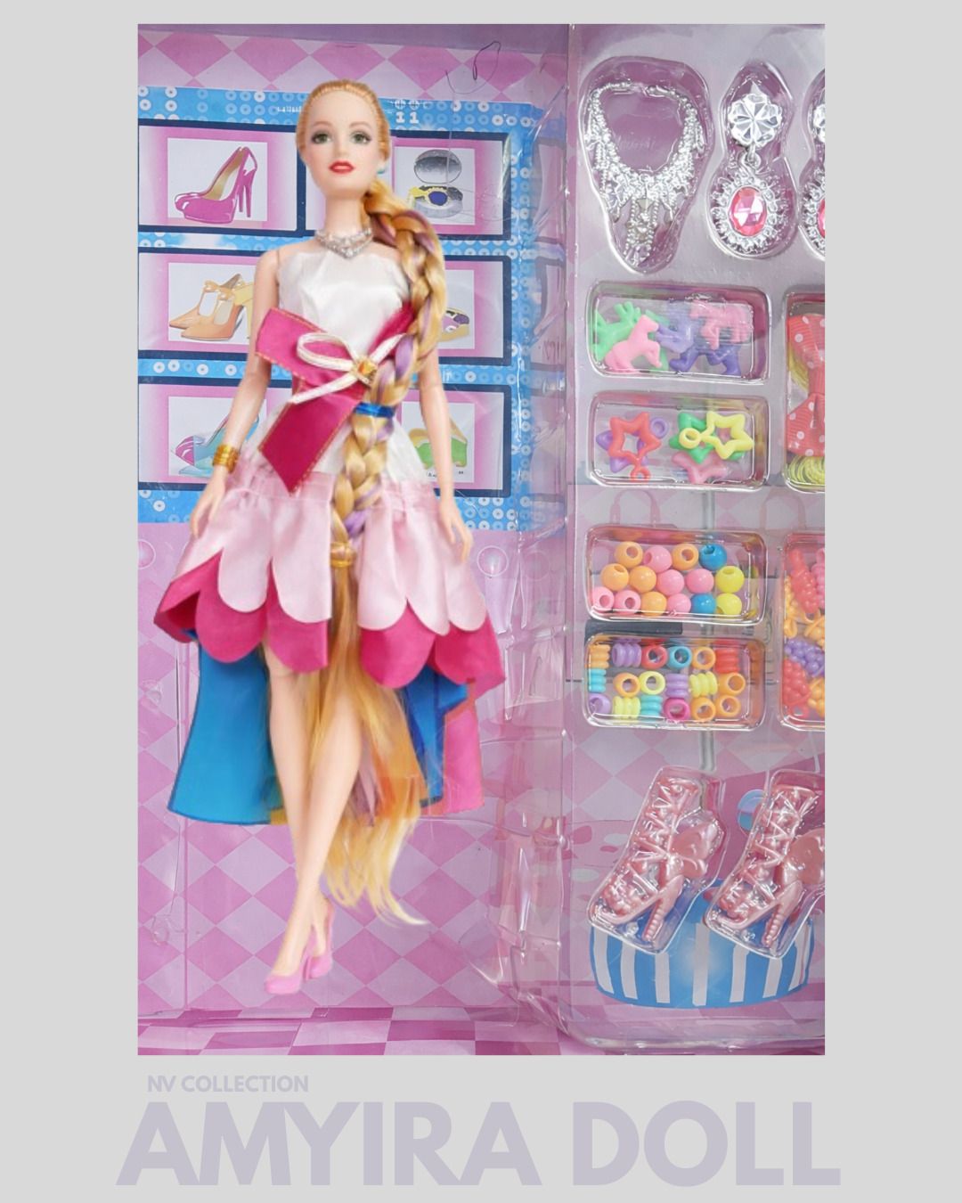 nv collection Fashion Doll Set with Accessories Designed for Imaginative Pretend Play-picture-21