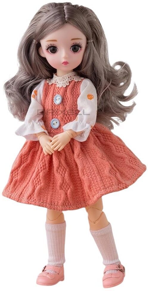 urm Long Hair Beauty Doll Toy for Girls-picture-32