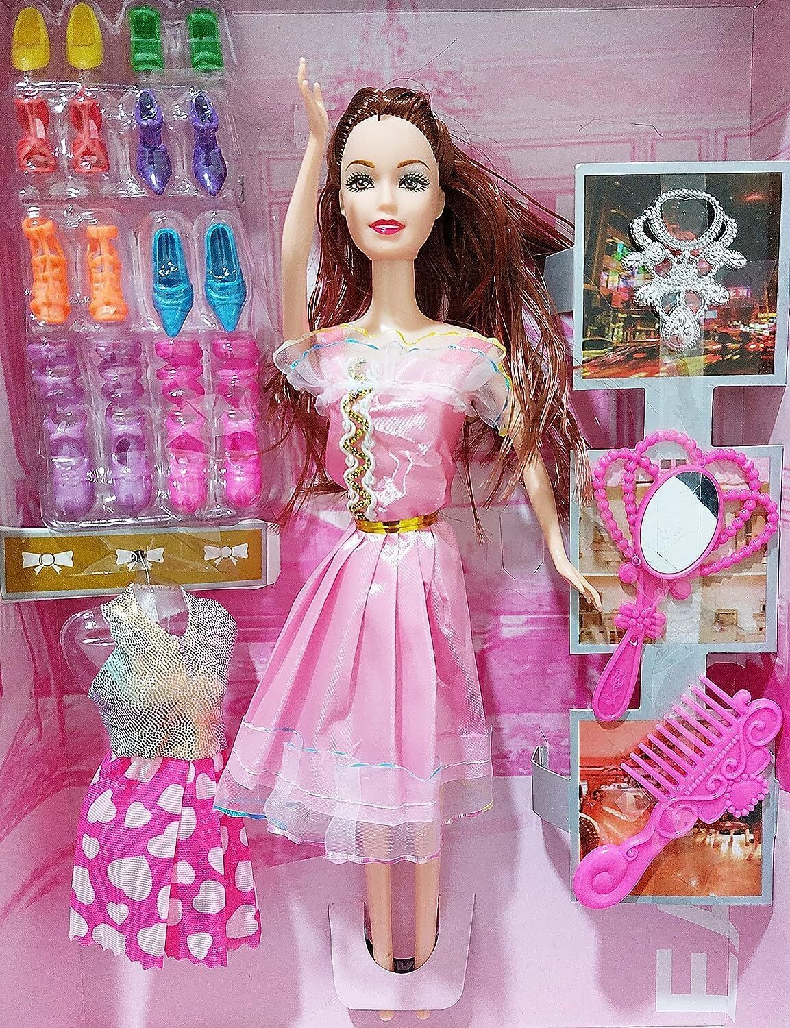 New Fashion Doll for Girls ,Dress-Up Role Play Toy for Birthday Gifts-image-2