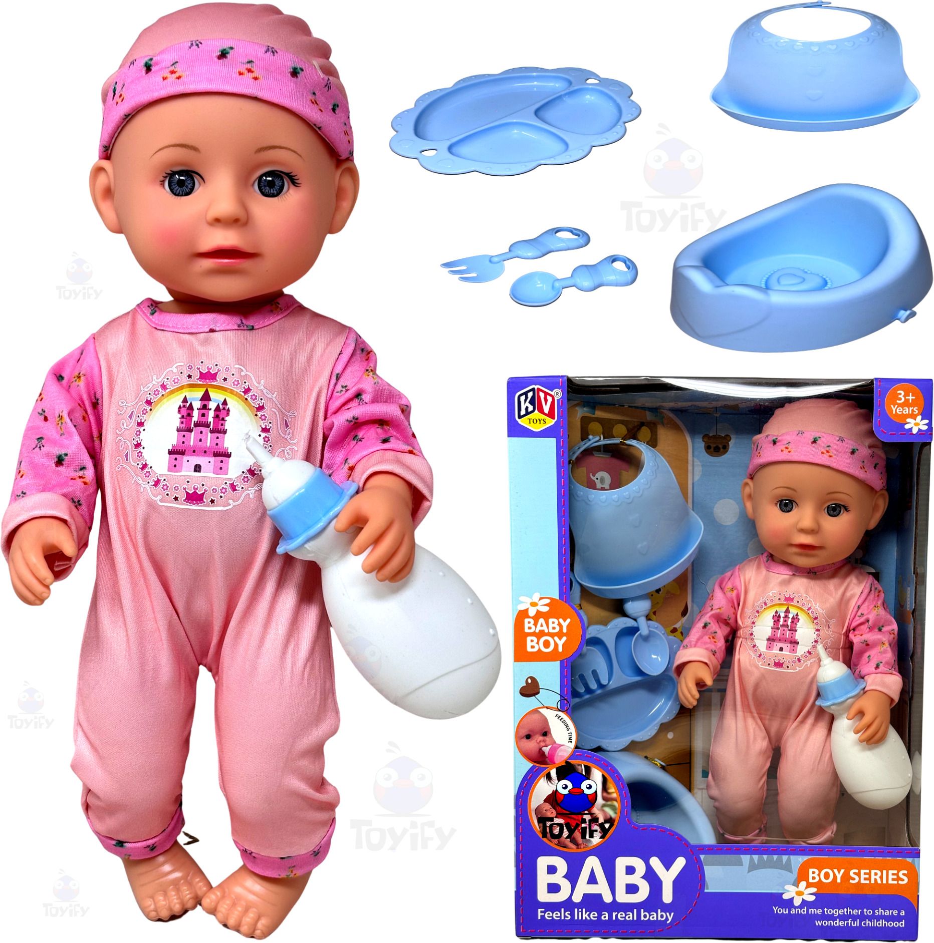 Baby boy doll set for girls|boys| Birthday gift toys for kids-image-14