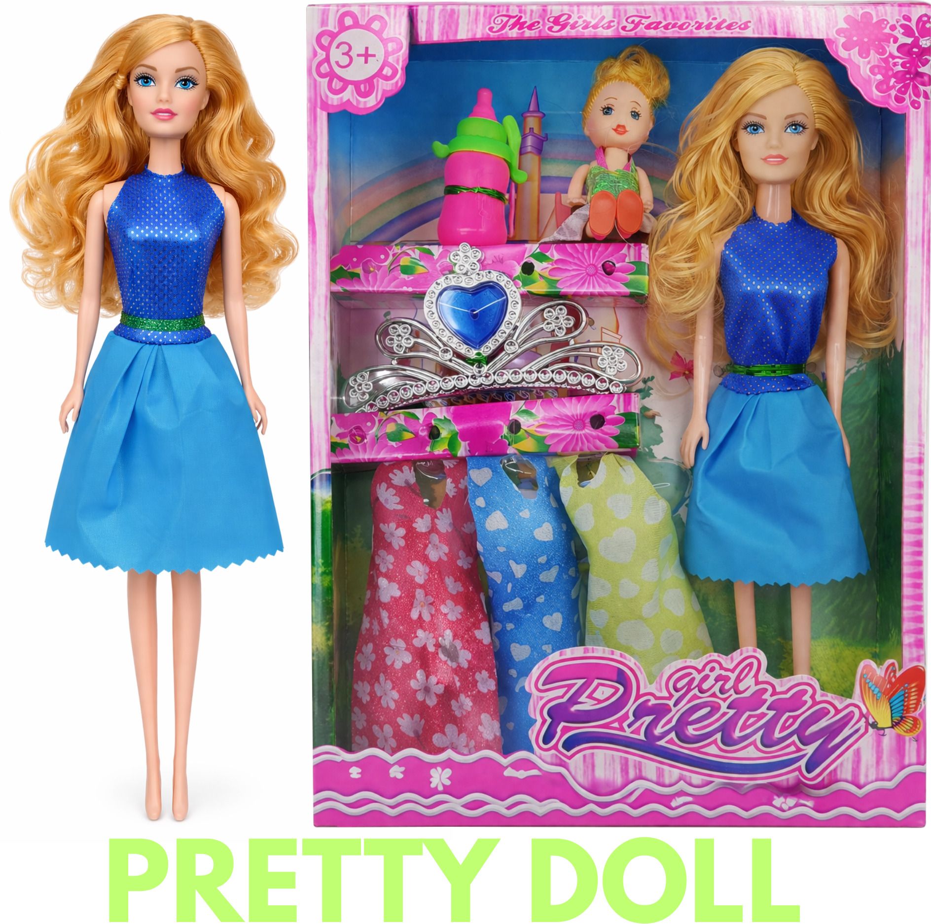 Kids’ Fun Dolls with Accessories for Creative Role Play-image-40