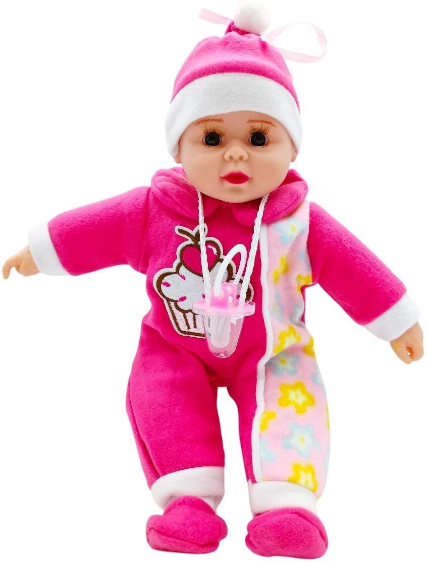 New Soft Plush Musical(Nipple)Baby Doll Laughing for kids-image-48