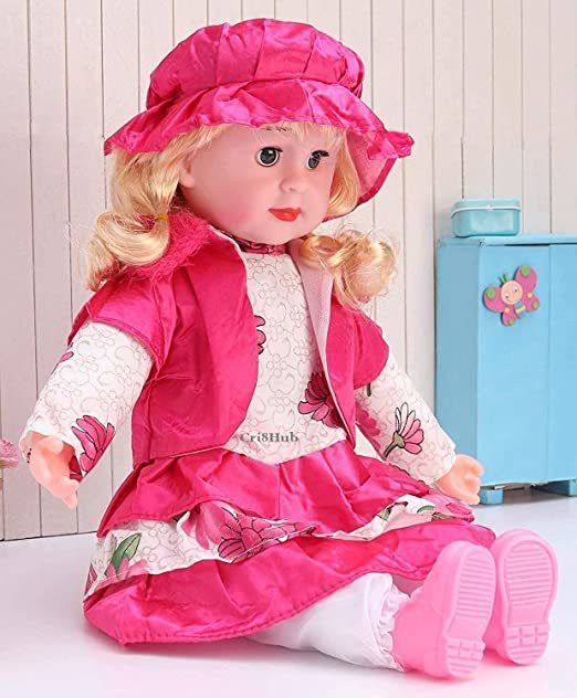 Musical Rhyming Babydoll, Laughing and Talking Poem Doll