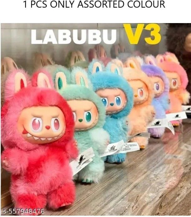 Labubu Fashion Doll - Pop Mart Cute Figurine - 6 inch-image-2