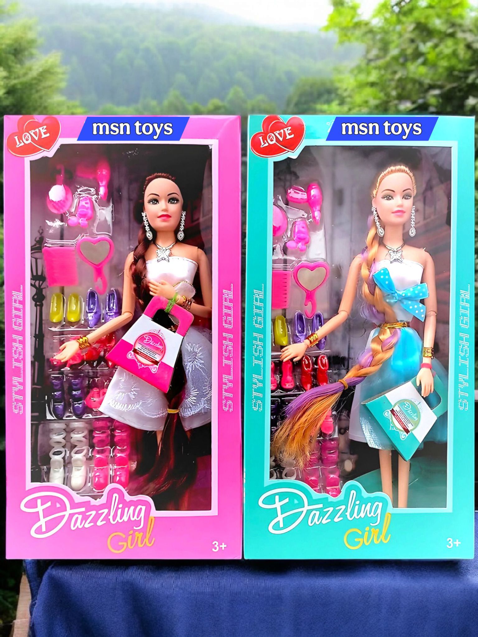 Stylish Long Hair Set Doll and New Angel Doll Set for Kids dp20