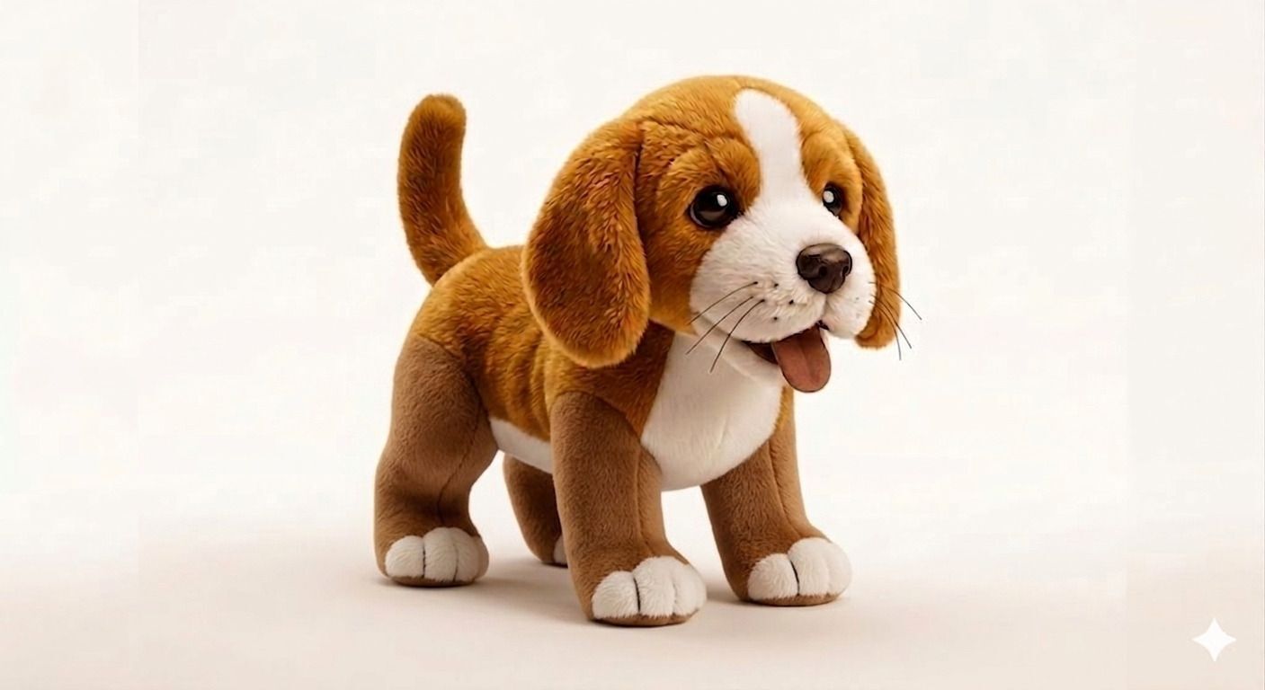 Cute Puppy Dog Soft Toy Plush Stuffed Animal Gift for Kids Boys Girl-image-9