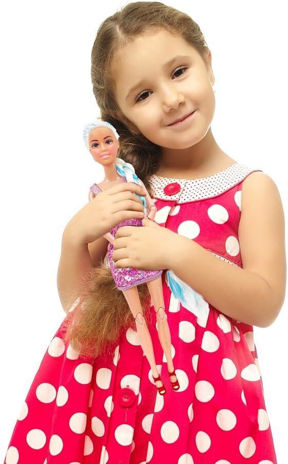 taabar Glam Girl Fashion Doll Moveable Body Parts Perfect for Kids (Any Color)-picture-41