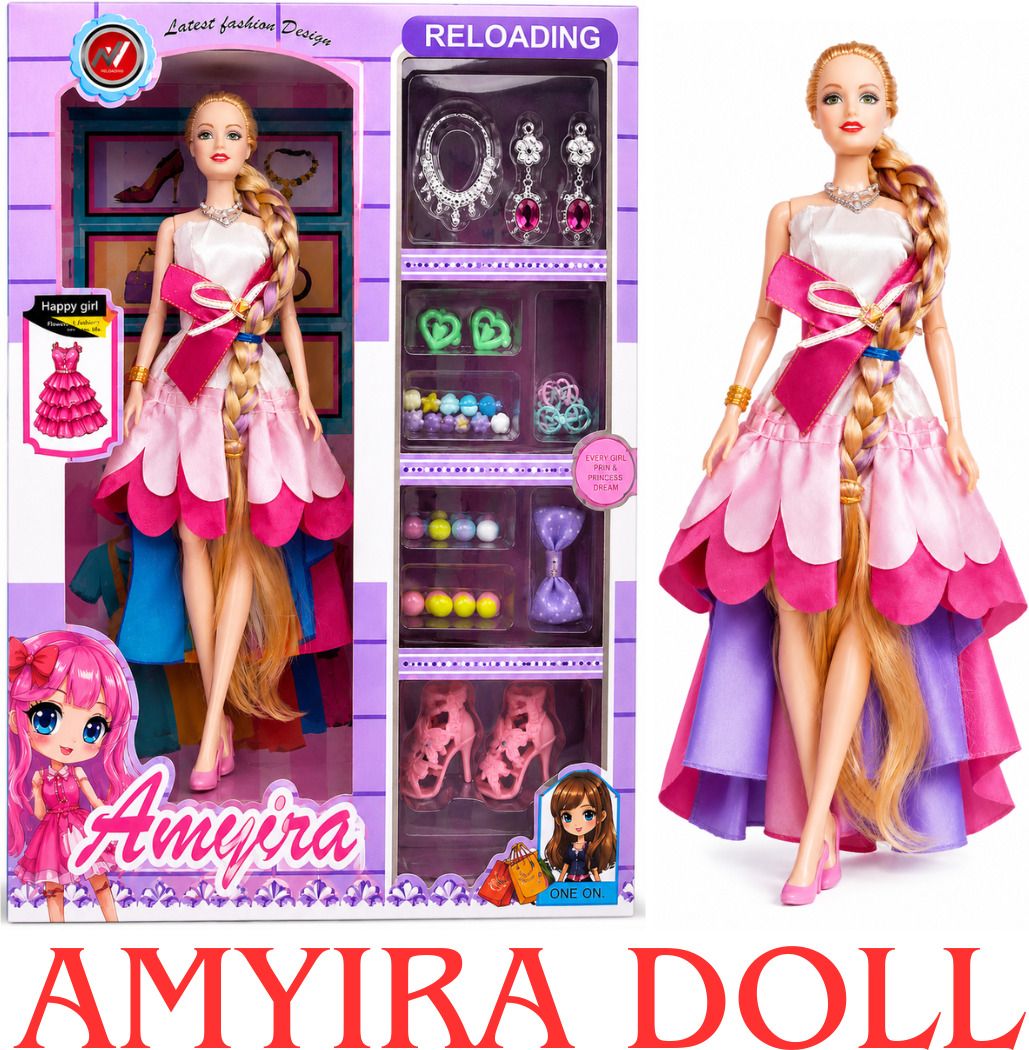 Amayira Stylish Dress-Up Doll Collection-image-20