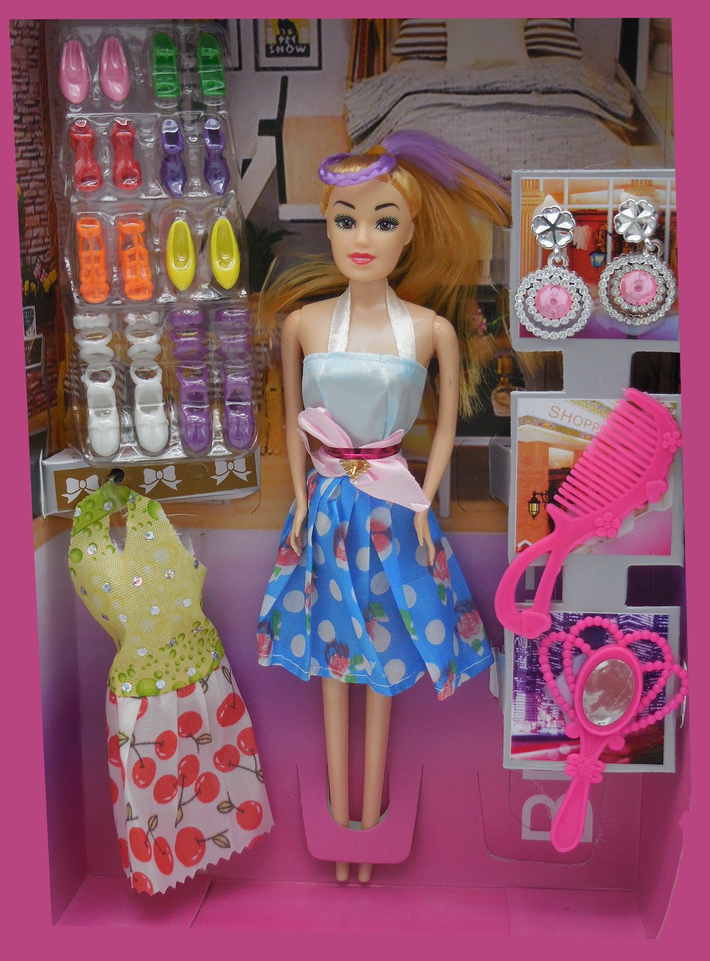 ctc creation Shine Girl Doll Set Fashion Doll (Multicolor)-picture-21