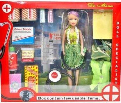 mgt creation Doctor Doll with Medical Instruments & Learning Accessories For Kids-picture-47