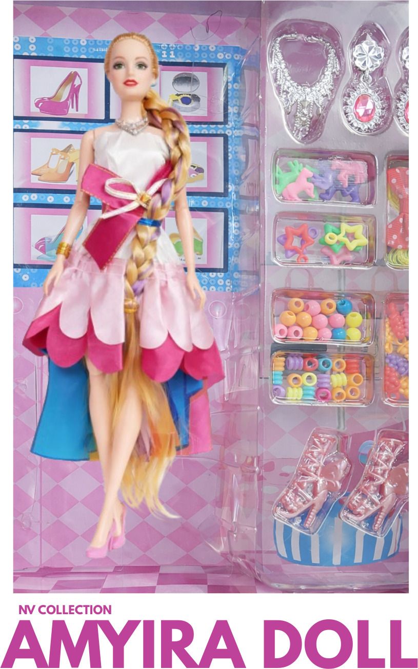 devacore Amayira Doll Set with Imaginative Play Accessories-picture-36