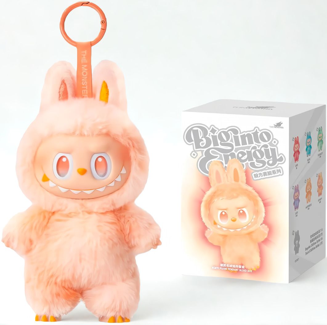 PopMart Labubu Doll Kawaii Plush Toy Mystery Blind Box Collectible Doll-image-4