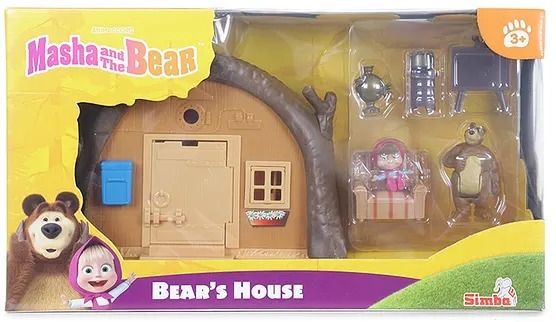 simba Masha And The Bear Bear`S House Playset-picture-12