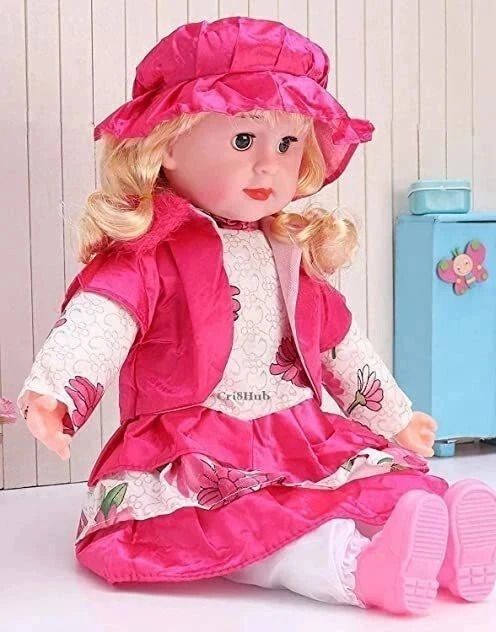 my baby love a perfect care Musical Baby Doll for Kids Soft Talking Singing Cute Doll Toy for Girls-picture-45