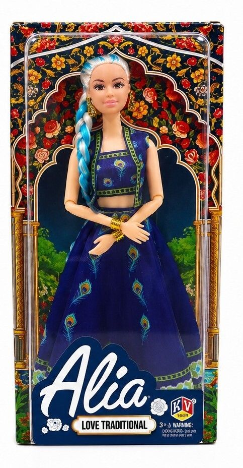 storerbm Wedding Style Ethnic Fashion Doll 29 CM-Saree or Lehenga Design-picture-22