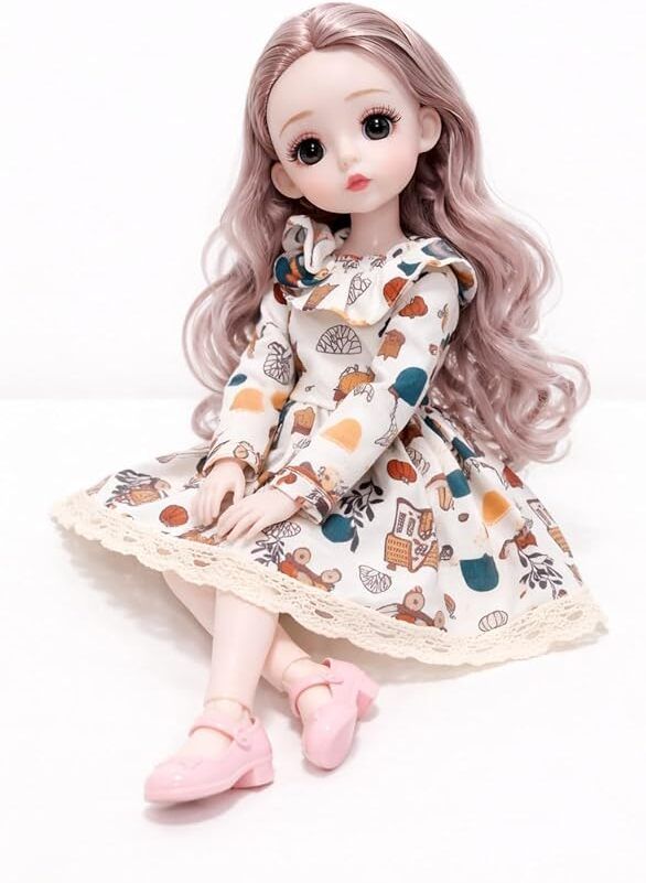 30cm Bjd Dolls for Girls 13 Movable Joint 30cm Doll-image-38
