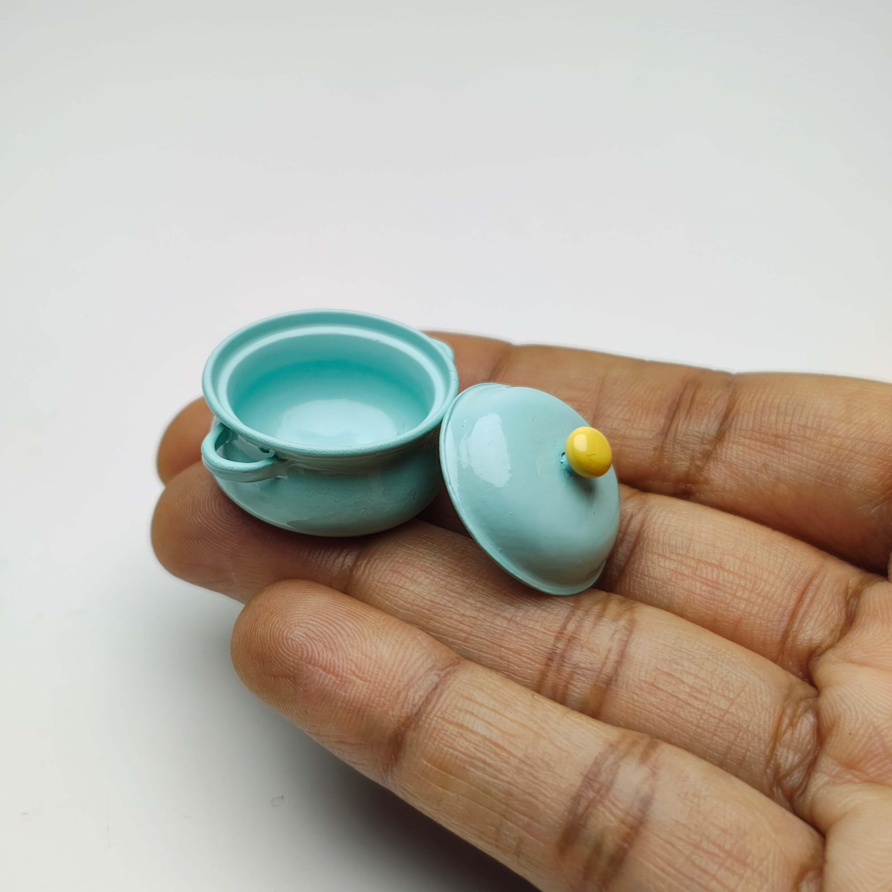 Miniature Cooking Stew Pot Dollhouse Kitchen Accessories Playset-image-46