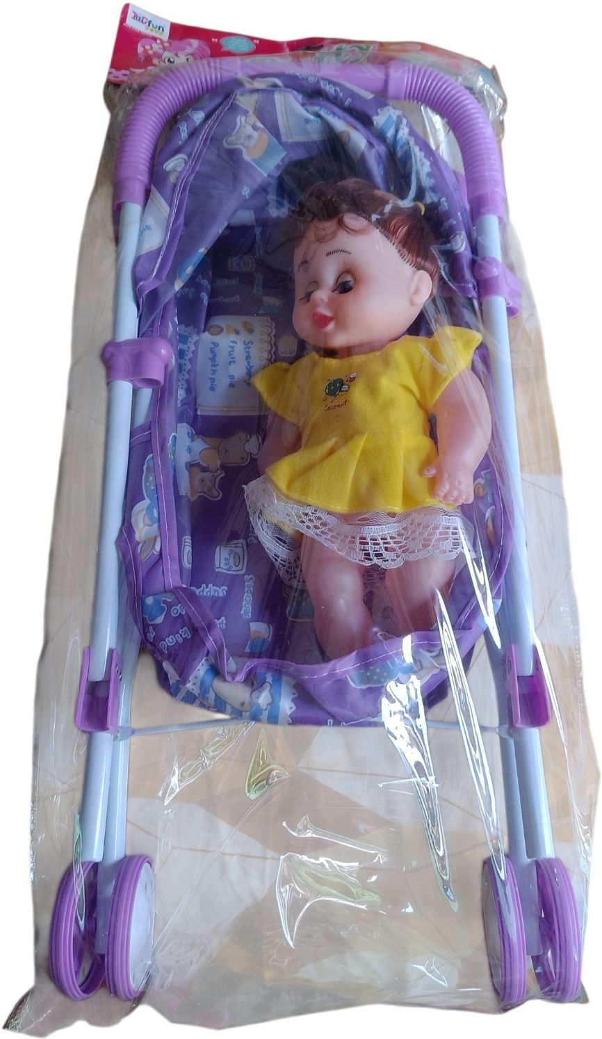 firstchoice Baby Doll Mini Stroller Foldable Pram Toy-picture-19