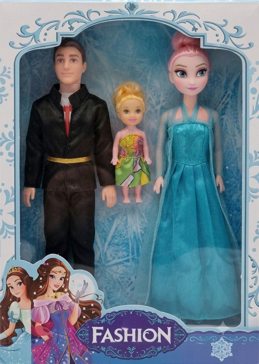 vijlet Toys Royal Family Fashion Doll Set-picture-38