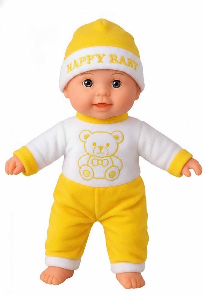 Smiley Musical Baby Boy Doll | Light & Sound Cute Baby Toy | Ideal Gift for Kids