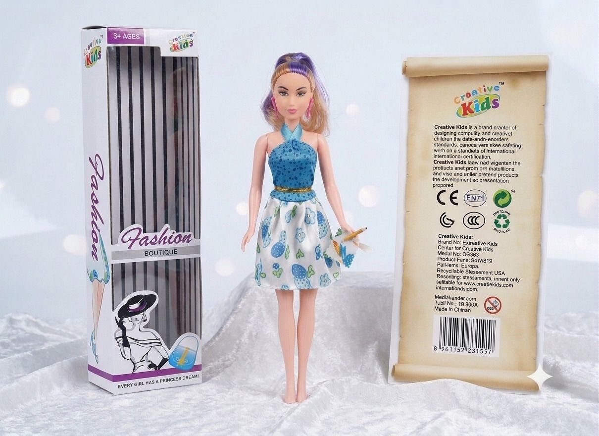 ladli Princess Doll with Stylish Dress 3+Y Fashion Boutique Doll for Girls Beautiful-picture-25