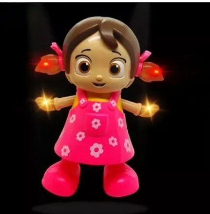 kindertales PVC Battery Operator Dancing Girl Toy-picture-1