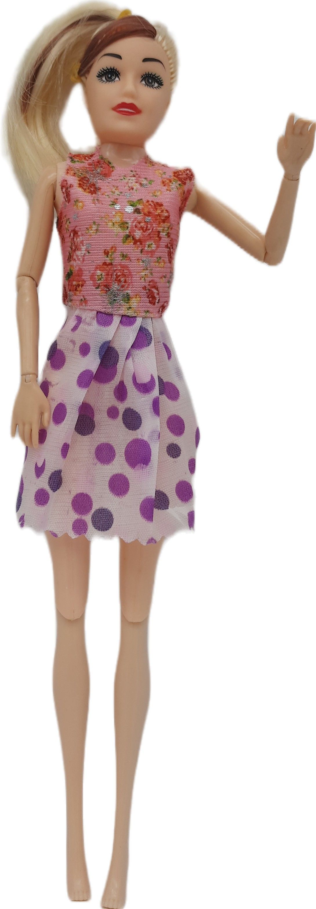 pack of one doll set with movable hands and legs-image-11