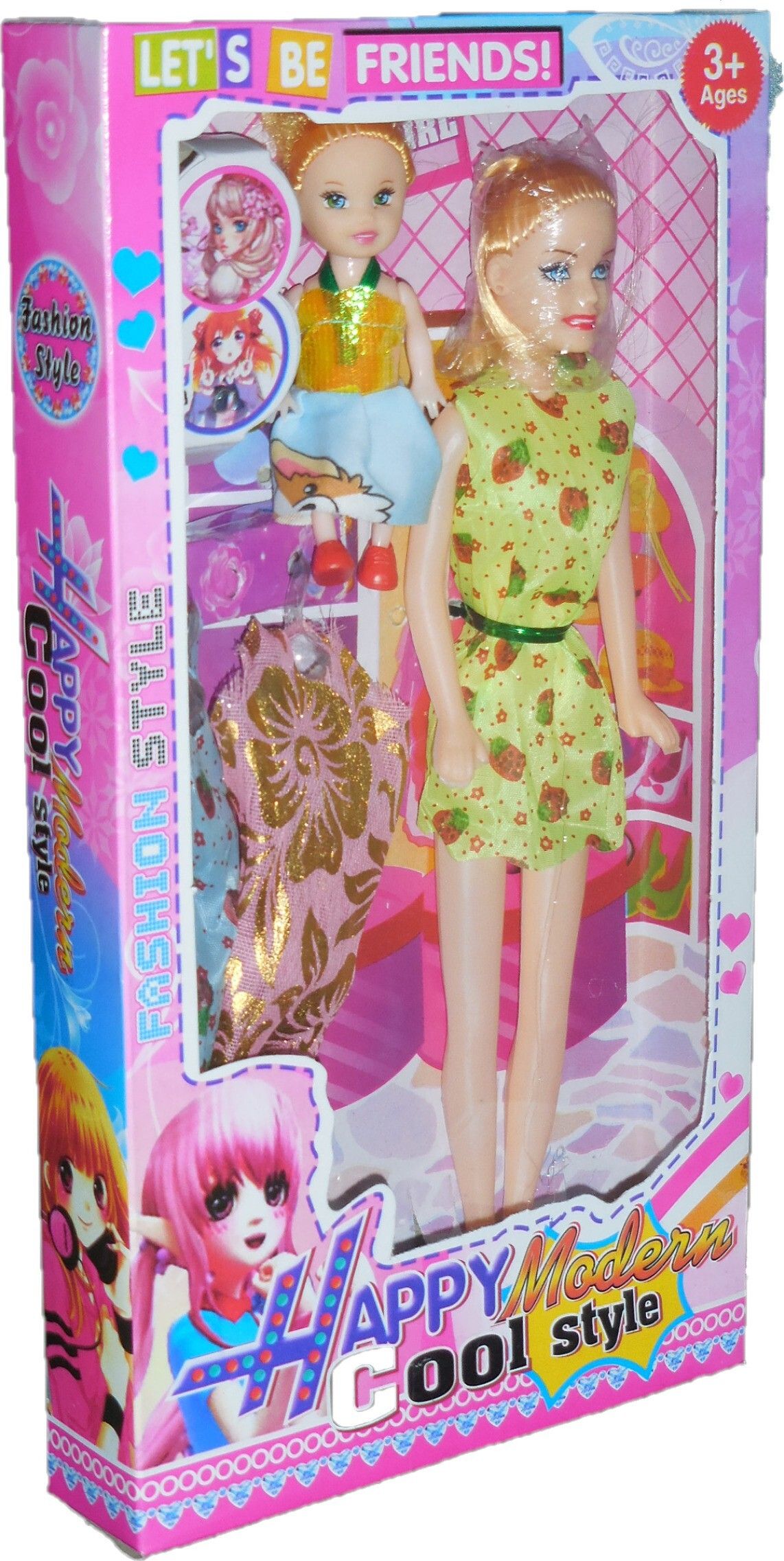Big & Small Stylish Doll set with accessories-image-20