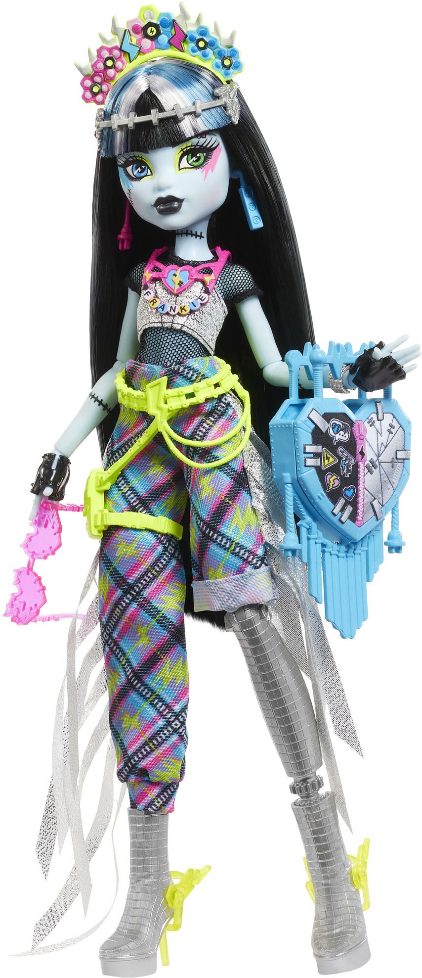 Frankie Stein Fashion Doll with Festival Outfit, Band Poster and Accessories