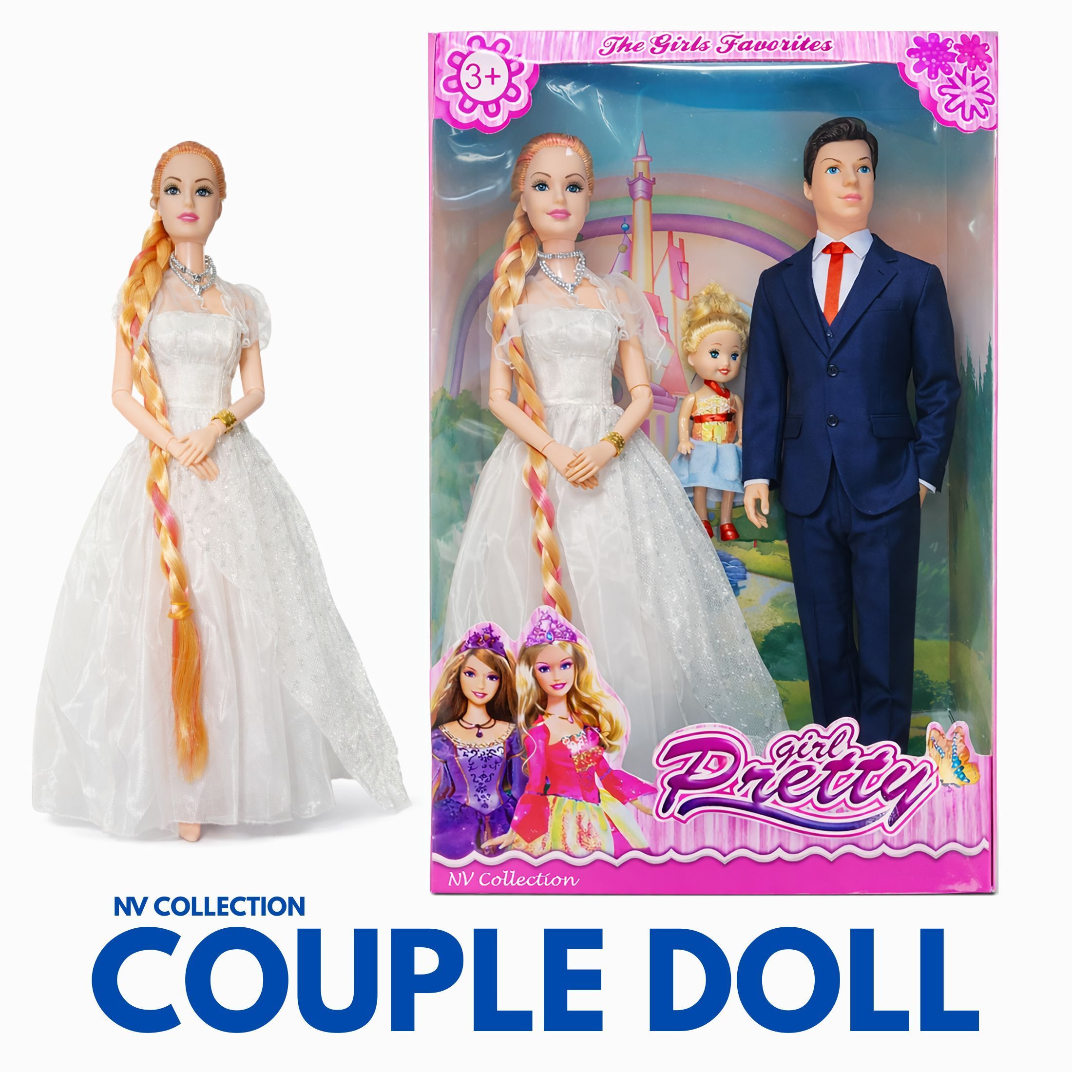 devacore Family Doll Set with Baby, Accessories, and Creative Play Ideas-picture-26