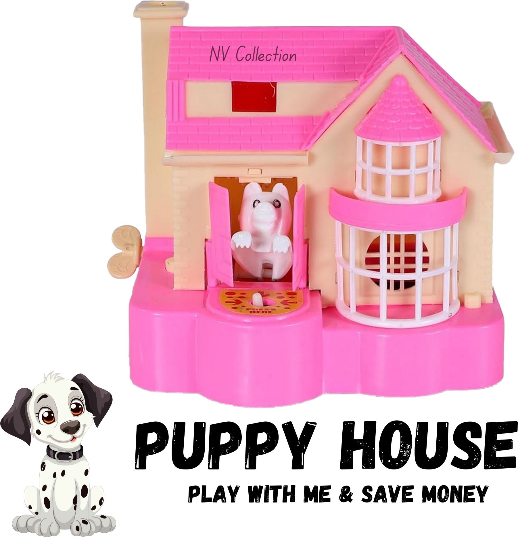 ctc creation Puppy House Savings Bank for Toddlers-picture-10