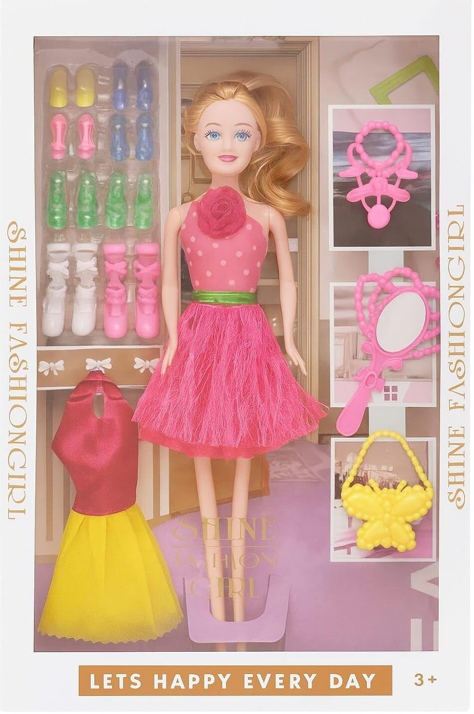 kidscorner New Beautiful Long Hair Single Doll for Kids Girls-picture-46