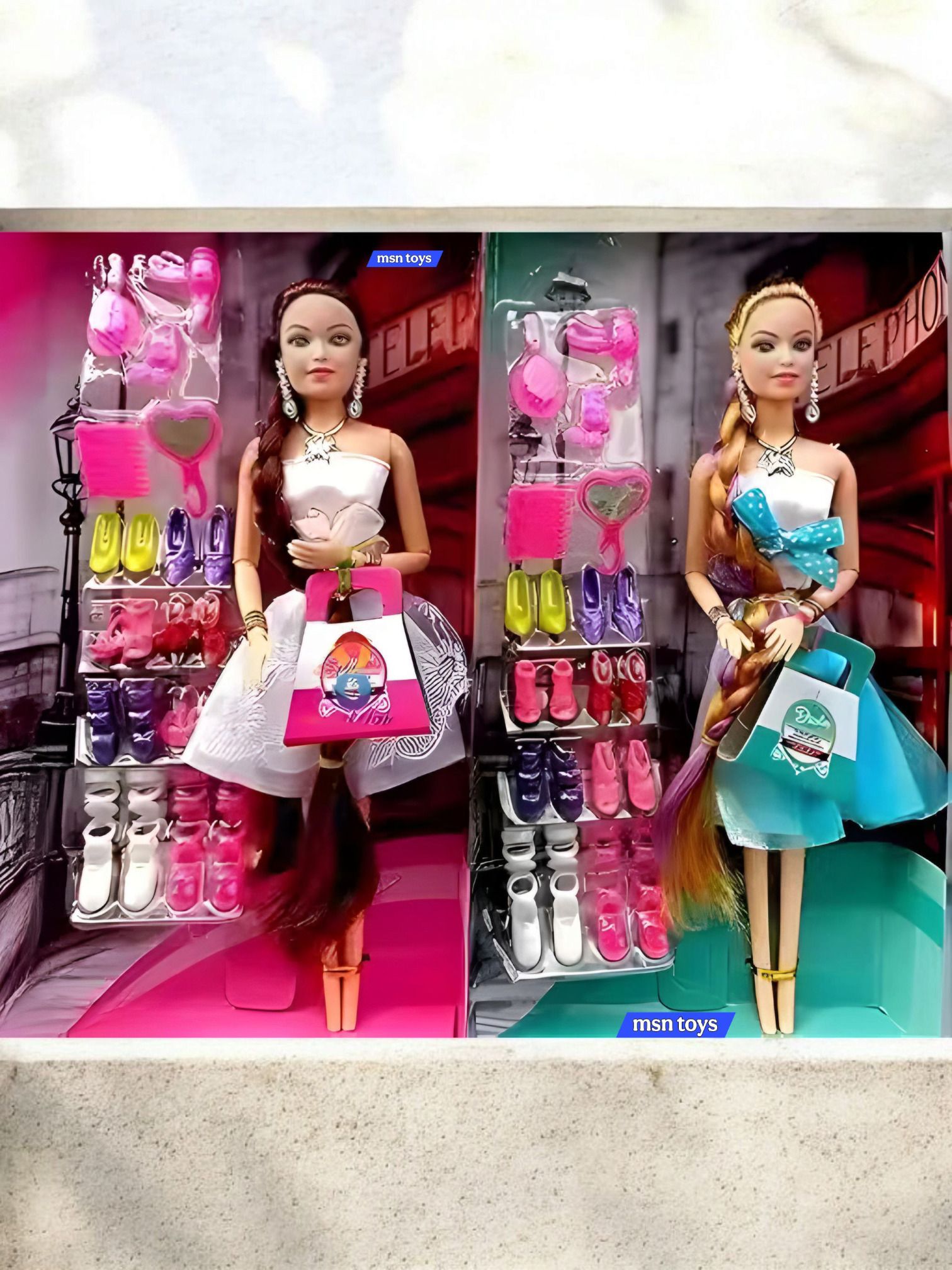 Stylish Long Hair Set Doll and New Angel Doll Set for Kids dp22