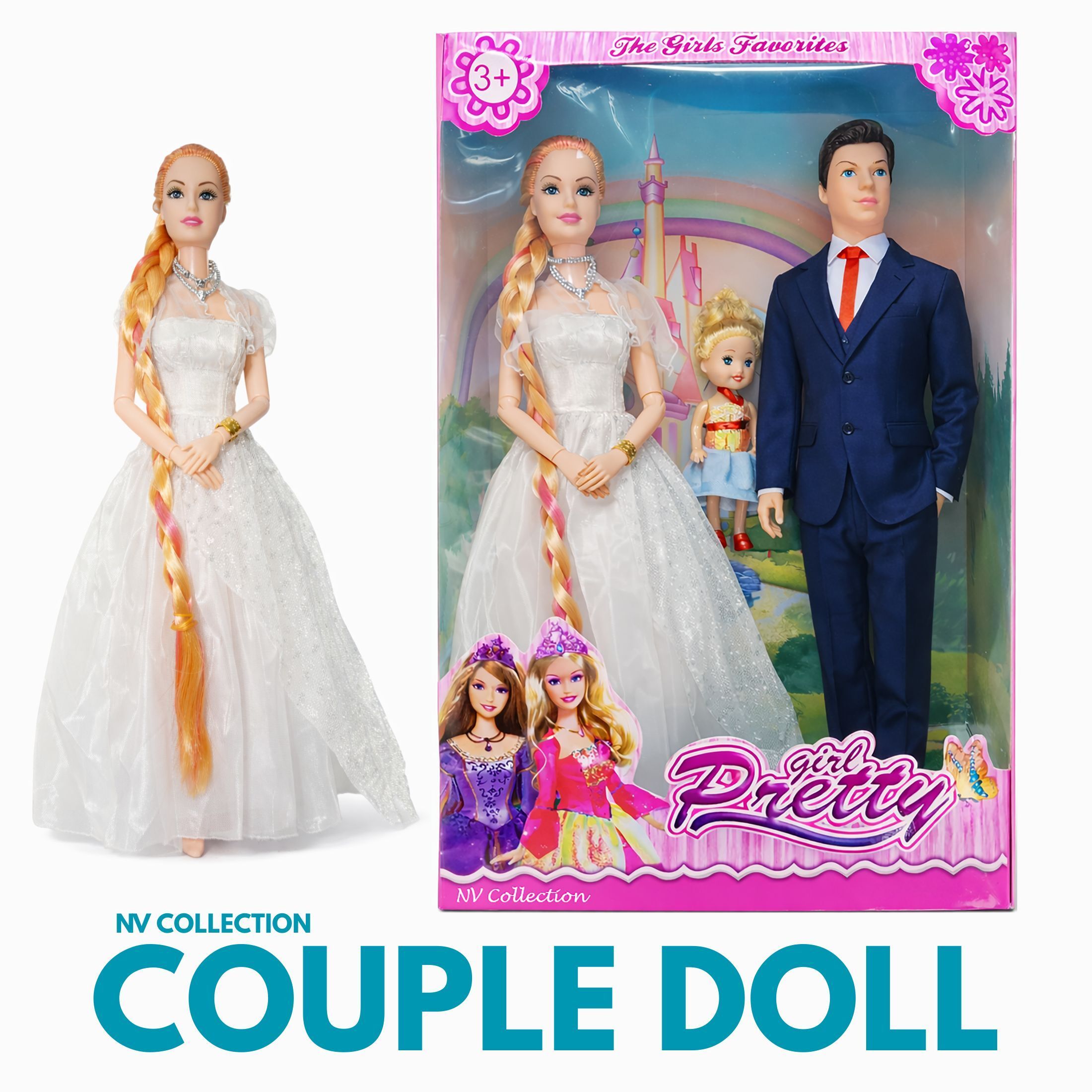 Couple Doll Family Set for Creative Role Play Fun-image-19