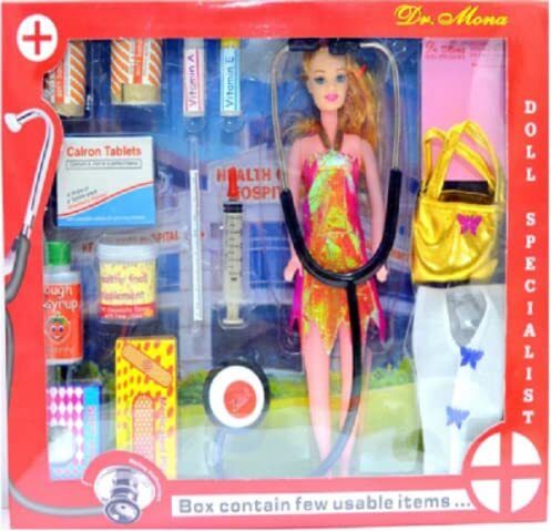 kidscorner Doll set Medical Accessories (Age 3+) Toy Kids Doctor Play Set-picture-27