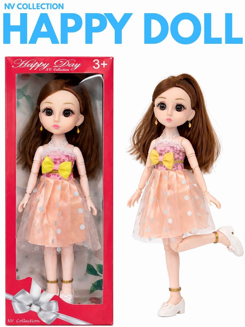 Happy Fashion Doll Cute Style Endless Smiles-image-10