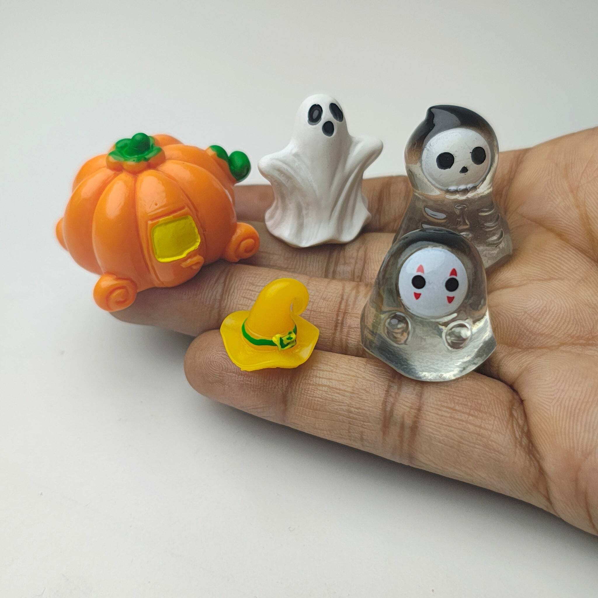 miniatures shop Miniature Halloween Set Dollhouse Party Decoration Accessories Playset-picture-35