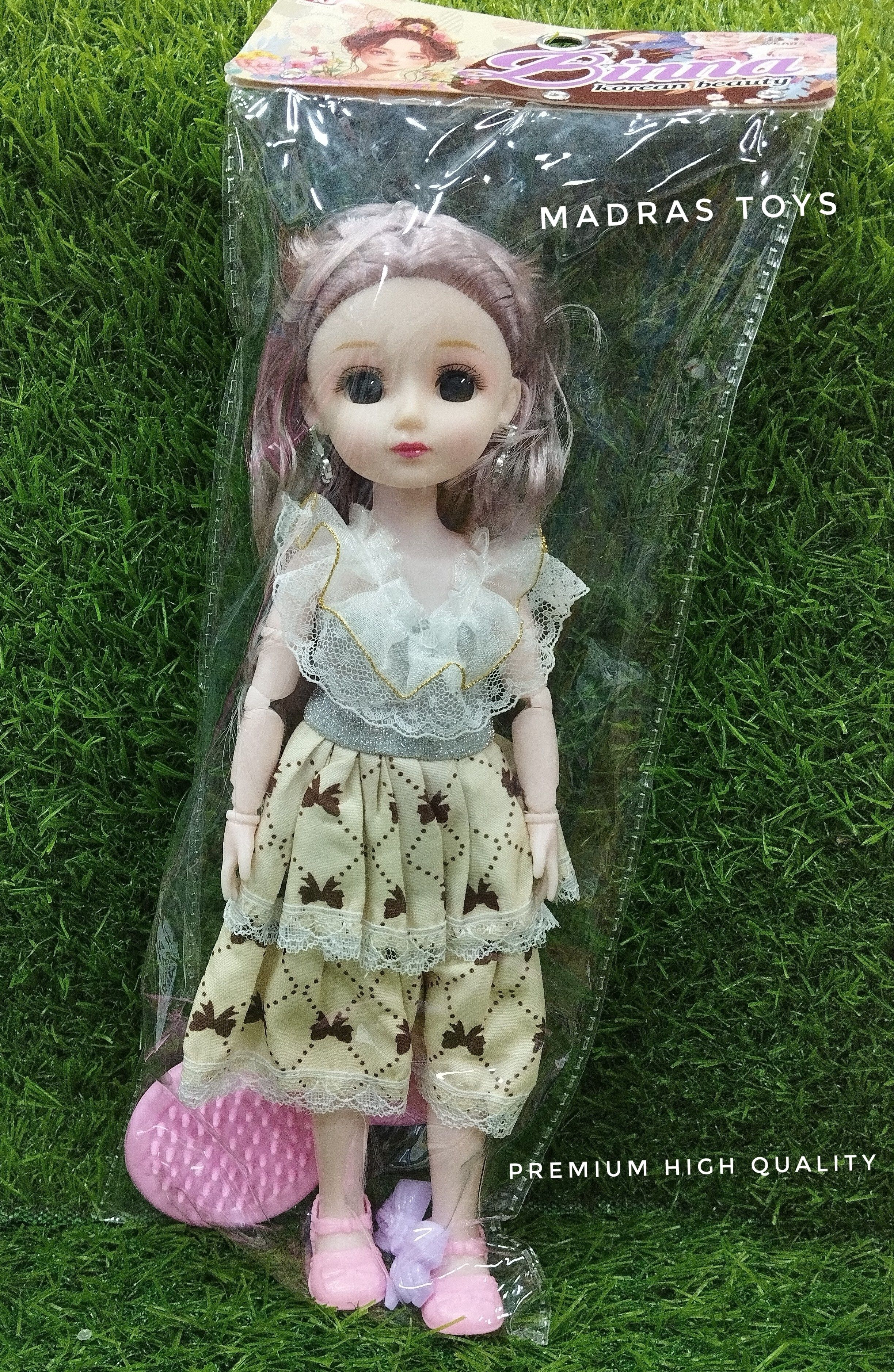 Korean Beauty Doll for kids / Foldable Premium Quality Doll.-image-34